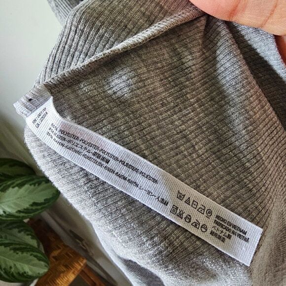 WORN ONCE INTIMATELY FREE PEOPLE LIGHT GREY HI NECK HALTER SWING TANK TOP SZ SM - Picture 11 of 12